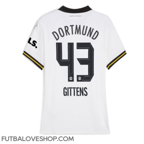 Dres Borussia Dortmund Jamie Bynoe-Gittens #43 Tretina pre Ženy 2024-25 Krátky Rukáv